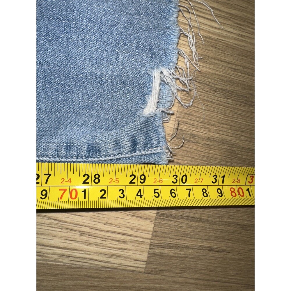 Paige Manhattan Womens Bootcut Distressed Open Hem Jeans Size 30x30 (Tagged 31) - Picture 10 of 11